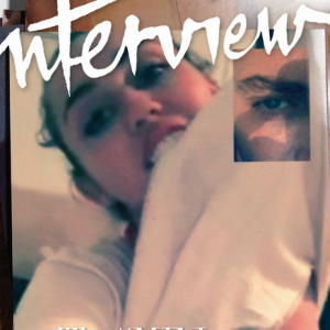 Miley Cyrus en couverture du dernier numéro du magazine Interview.