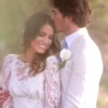 Nikki Reed et son mari Ian Somerhalder le jour de leur cérémonie de mariage / photo postée sur le compte Instagram de l'actrice américaine.