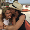 Nikki Reed et son mari Ian Somerhalder en lune de miel / photo postée sur le compte Instagram de l'actrice américaine.