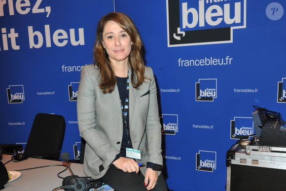 Daniela Lumbroso à Radio France Bleu, à Paris le 26 février 2015.