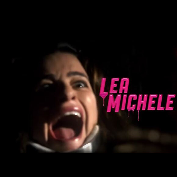 Lea Michele dans le générique crédit de Scream Queens