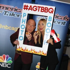 Heidi Klum, Howie Mandel - Soirée de l'émission "America's Got Talent" Saison 10 et évènement BBQ à New York, le 2 septembre 2015.