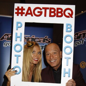 Heidi Klum, Howie Mandel - Soirée de l'émission "America's Got Talent" Saison 10 et évènement BBQ à New York, le 2 septembre 2015.