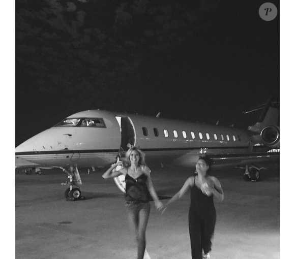 Heidi Klum et Mel B arrivent pour l'émission America's Got Talent/ photo postée sur Instagram.
