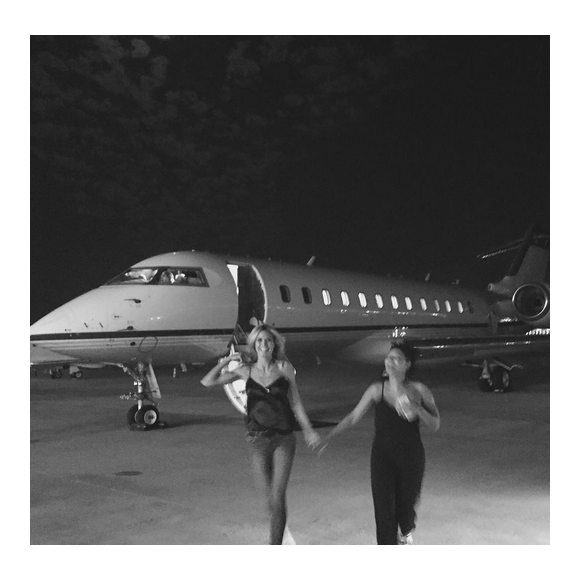 Heidi Klum et Mel B arrivent pour l'émission America's Got Talent/ photo postée sur Instagram.