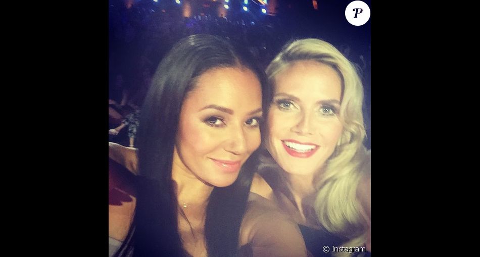 Heidi Klum Et Mel B Sur Le Plateau De L'émission America's Got Talent ...