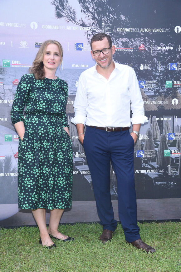 Dany Boon et Julie Delpy font la promotion du film "Lolo" lors du 72e festival du film de Venise (la Mostra), le 3 septembre 2015