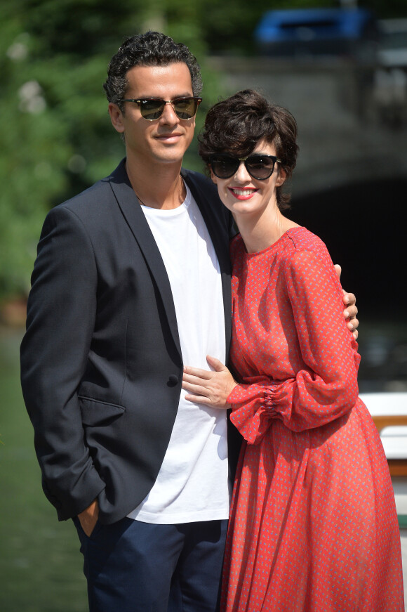 Orson Salazar et sa femme Paz Vega à la Mostra , le 72e festival international du film de Venise le 3 septembre 2015