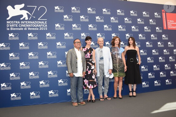 Roger Garcia, Paz Vega, Jonathan Demme, Alix Delaporte, Anita Caprioli lors du 72e festival du film de Venise (la Mostra) le 2 septembre 2015