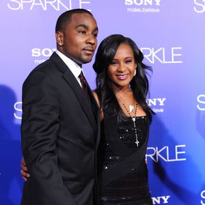 Bobbi Kristina et Nick Gordon à la première de Sparkle à Hollywood le 16 août 2012