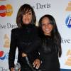 Whitney Houston et sa fille Bobbi Kristina Brown lors du gala Pre-GRAMMY le 12 février 2011