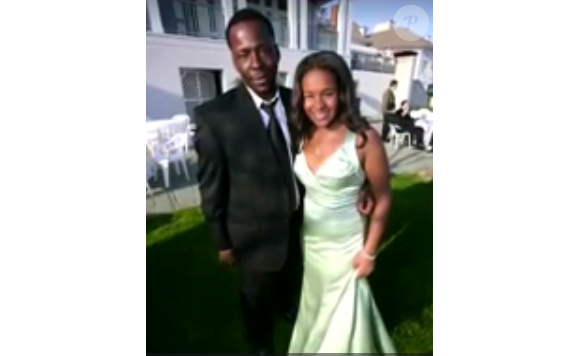 Bobbi Kristina à un mariage / capture d'écran de la vidéo hommage postée sur le Facebook de Tyler Perry.