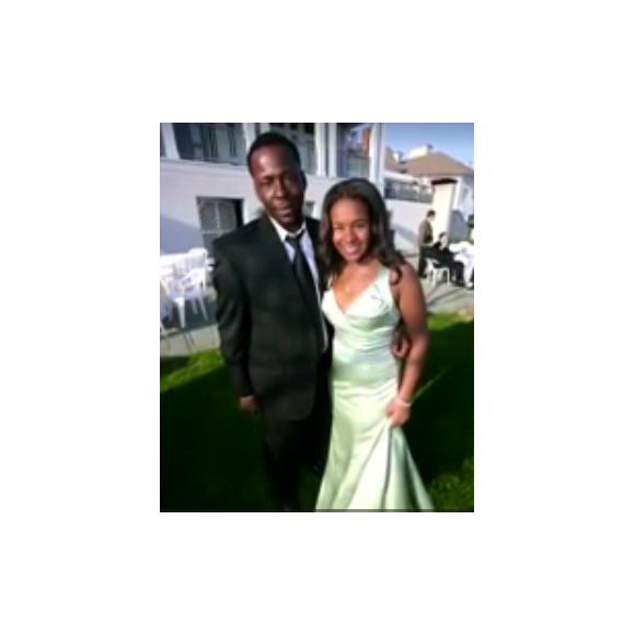 Bobbi Kristina à un mariage / capture d'écran de la vidéo hommage postée sur le Facebook de Tyler Perry.
