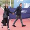 Benjamin Castaldi officialise avec sa compagne Aurore Aleman, lors du 41e Festival du film américain de Deauville, le 5 septembre 2015.