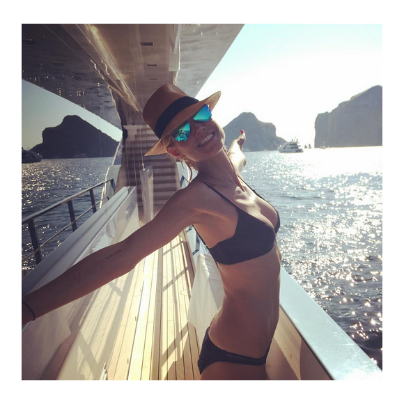 Heidi Klum trop sexy en bikini / photo postée sur Instagram.