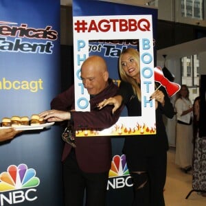 Heidi Klum, Howie Mandel - Soirée de l'émission "America's Got Talent" Saison 10 et évènement BBQ à New York, le 2 septembre 2015.