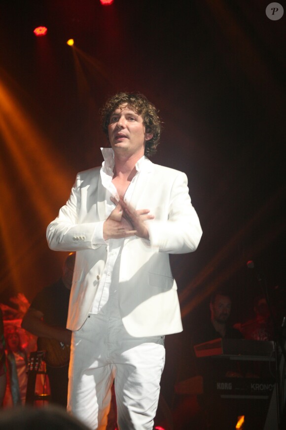 Olivier Villa - Olivier Villa en concert à l'Olympia à Paris. Le 5 septembre 2015