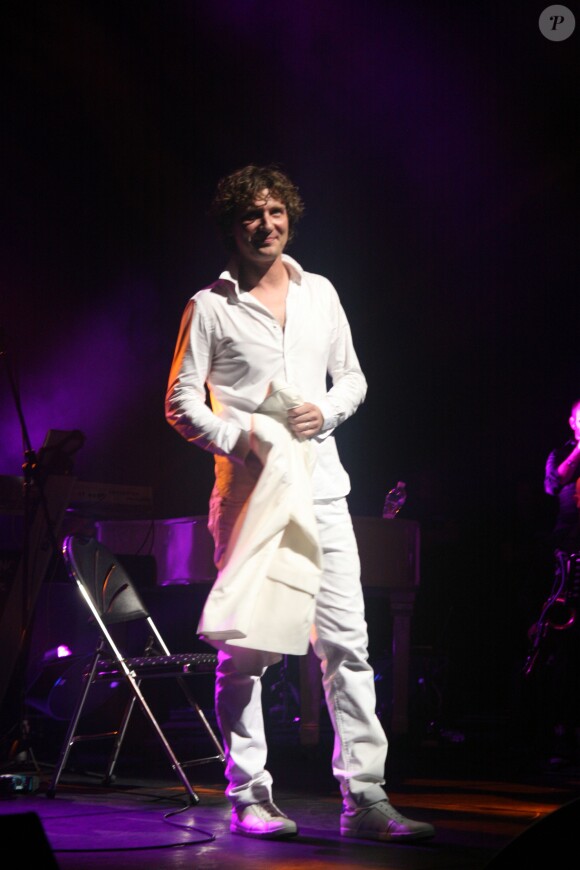 Olivier Villa - Olivier Villa en concert à l'Olympia à Paris. Le 5 septembre 2015