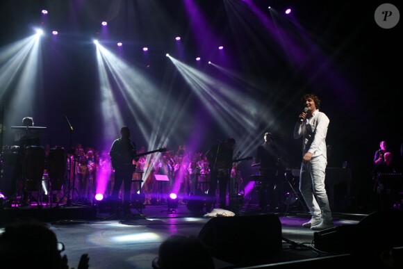 Olivier Villa - Olivier Villa en concert à l'Olympia à Paris. Le 5 septembre 2015