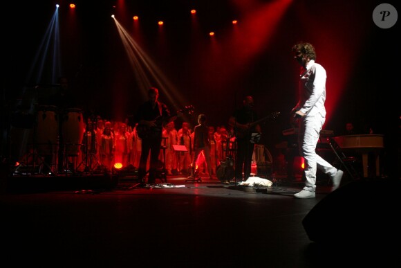 Olivier Villa - Olivier Villa en concert à l'Olympia à Paris. Le 5 septembre 2015