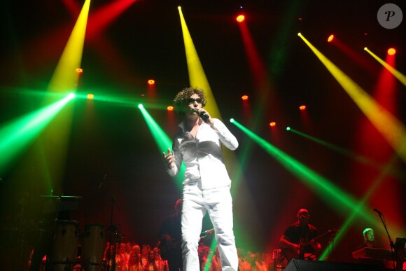 Olivier Villa - Olivier Villa en concert à l'Olympia à Paris. Le 5 septembre 2015