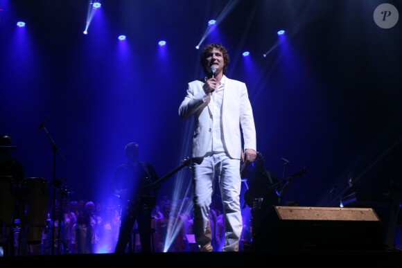 Olivier Villa - Olivier Villa en concert à l'Olympia à Paris. Le 5 septembre 2015