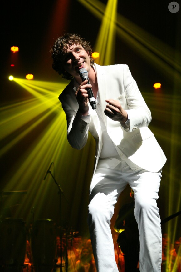 Olivier Villa - Olivier Villa en concert à l'Olympia à Paris. Le 5 septembre 2015