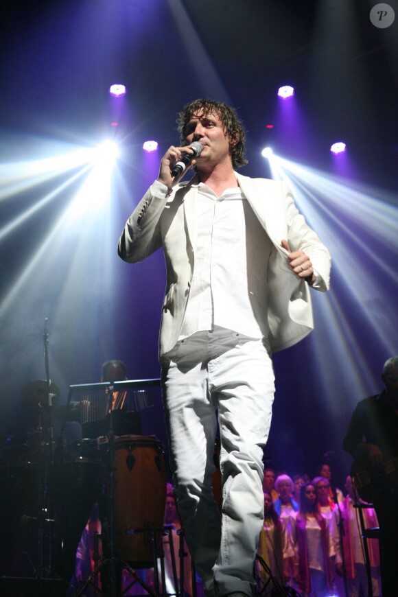 Olivier Villa - Olivier Villa en concert à l'Olympia à Paris. Le 5 septembre 2015