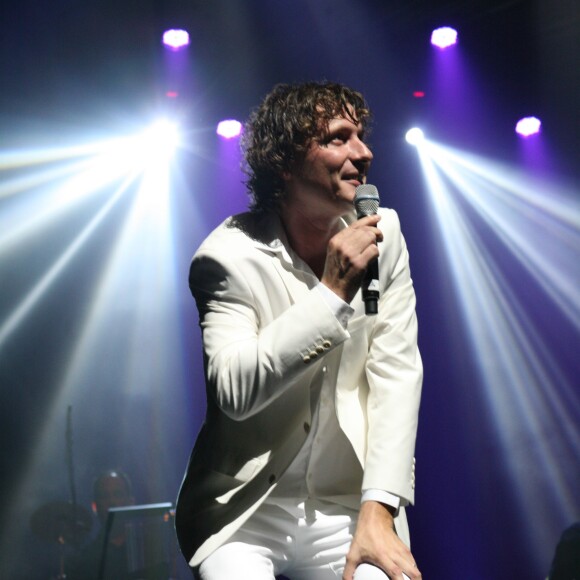 Olivier Villa - Olivier Villa en concert à l'Olympia à Paris. Le 5 septembre 2015