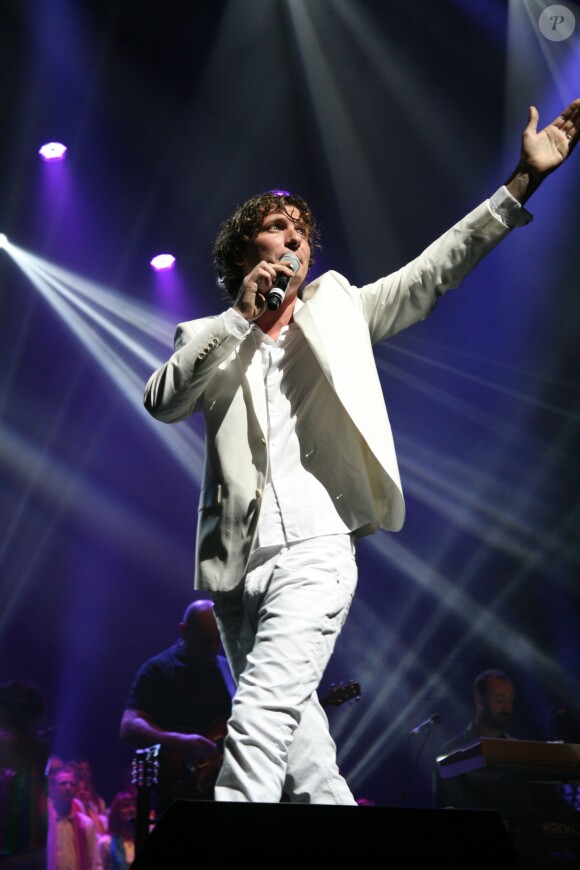 Olivier Villa - Olivier Villa en concert à l'Olympia à Paris. Le 5 septembre 2015