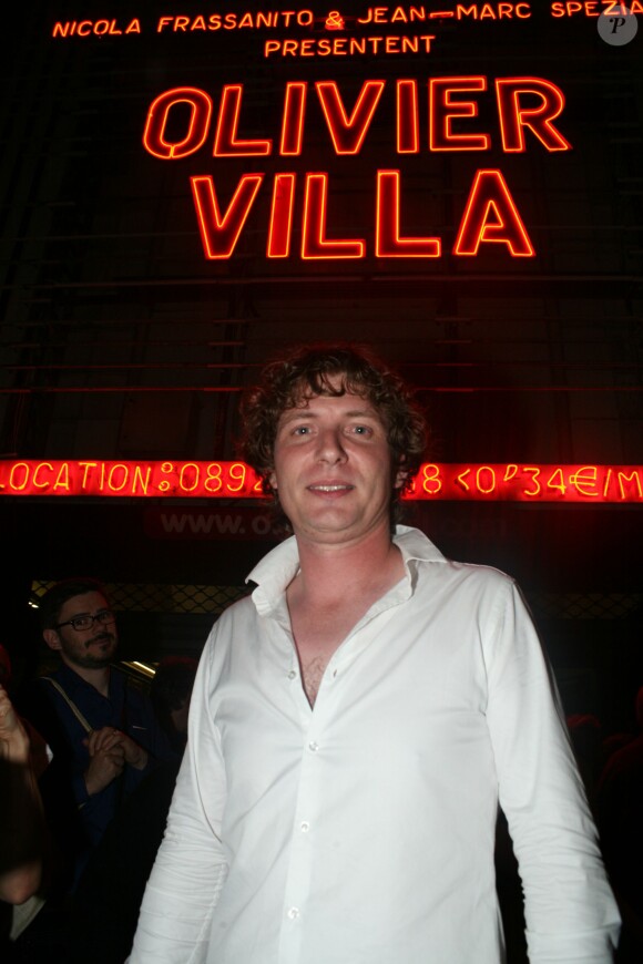Olivier Villa - Olivier Villa en concert à l'Olympia à Paris. Le 5 septembre 2015