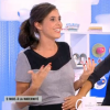 Carole Tolila annonce être enceinte de son deuxième enfant dans le programme Les Maternelles. Sur France 5, le 8 septembre 2015.