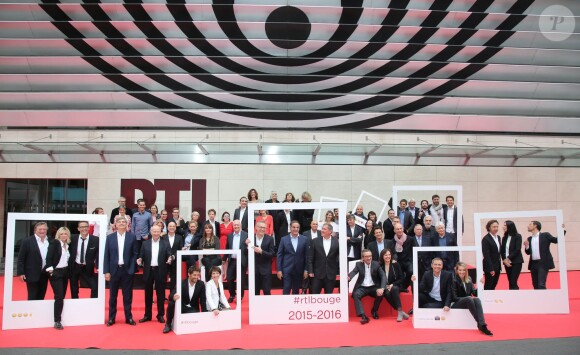 Equipe RTL 2015/2016 - Conférence de rentrée de RTL à Paris. Le 8 septembre 2015