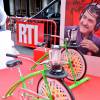 Vélo centrifugeuse - Conférence de rentrée de RTL à Paris. Le 8 septembre 2015 08/09/2015 - 