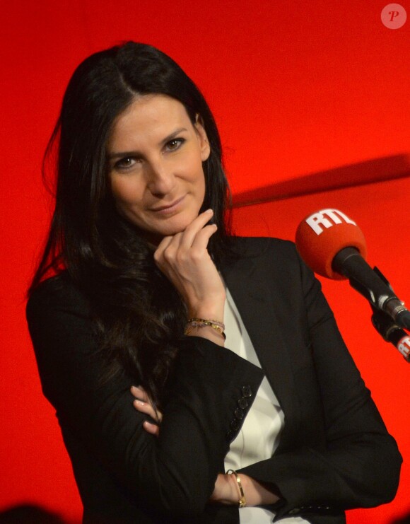 Marie Drucker - Conférence de rentrée de RTL à Paris. Le 8 septembre 2015 08/09/2015 - 
