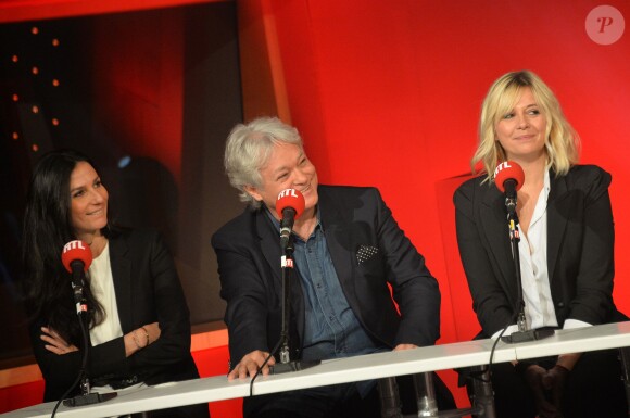 Marie Drucker, Georges Lang et Flavie Flament - Conférence de rentrée de RTL à Paris. Le 8 septembre 2015 08/09/2015 - Paris