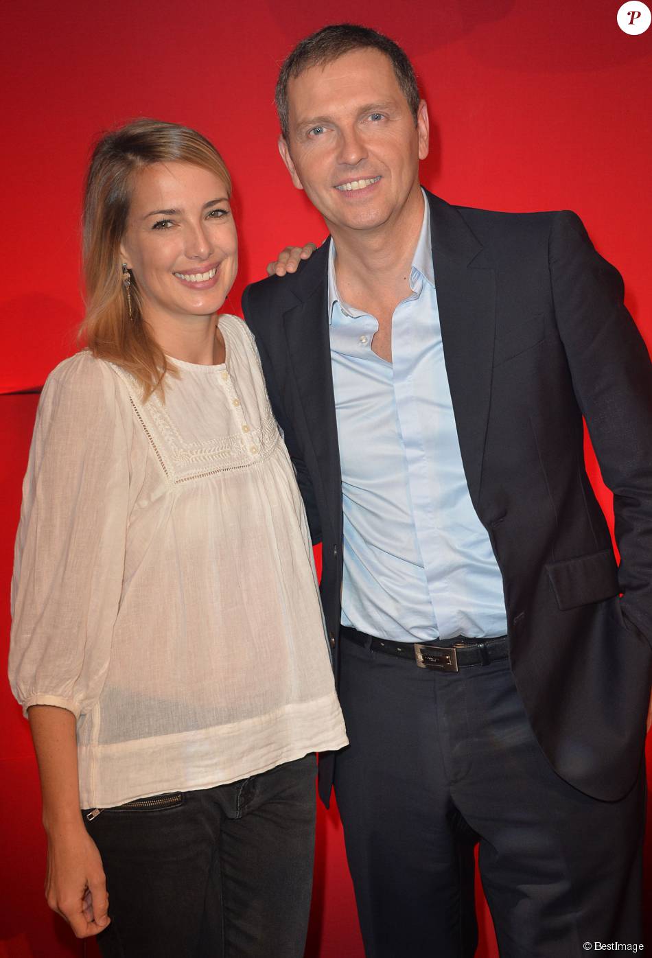 Sidonie Bonnec Et Thomas Hugues Conference De Rentree De Rtl A Paris Le 8 Septembre 15 Purepeople