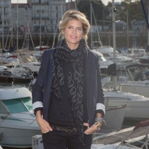 Alice Taglioni - Photocall du film "L'annonce" lors du 17e Festival de Fiction TV de La Rochelle. Le 10 septembre 2015.