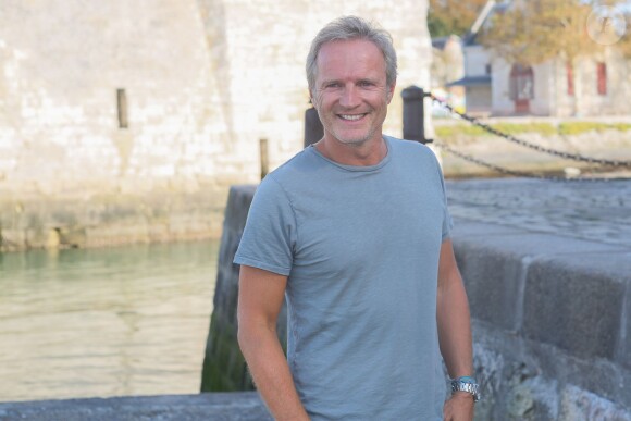 Philippe Lefebvre - Photocall du 17e festival de fiction TV de La Rochelle sur le Vieux Port de La Rochelle le 09 septembre 2015.