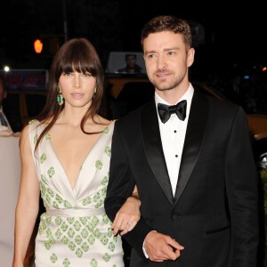 Jessica Biel, Justin Timberlake - Gala annuel The 'Schiaparelli And Prada: Impossible Conversations' au Metropolitan Museum of Art de New York le 7 mai 2012