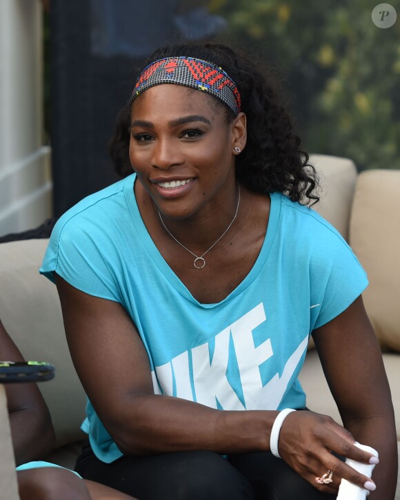 Serena Williams lors du All-Star Tennis Charity Event au Ritz Carlton de Key Biscayne, le 24 mars 2015