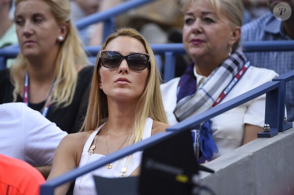 Jelena Ristic lors des demi-finales de l'US Open à l'USTA Billie Jean King National Tennis Center de Flushing dans le Queens à New York, le 11 septembre 2015