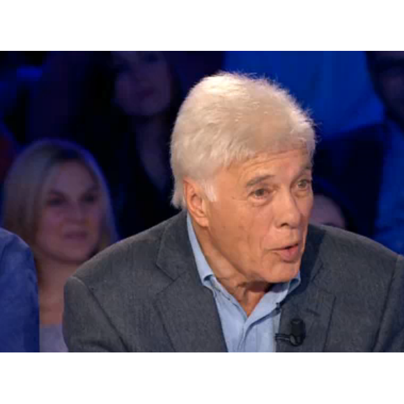L'humoriste Guy Bedos, invité sur le plateau d'On n'est pas couché, le samedi 12 septembre 2015.