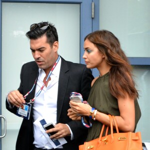 Irina Shayk lors de la finale de l'US Open à l'USTA Billie Jean King National Tennis Center de Flushing dans le Queens à New York le 13 septembre 2015