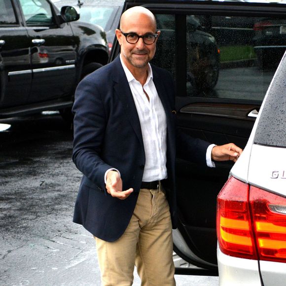 Stanley Tucci lors de la finale de l'US Open à l'USTA Billie Jean King National Tennis Center de Flushing dans le Queens à New York le 13 septembre 2015