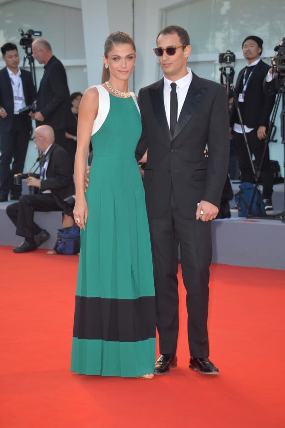 Elisa Sednaoui et son mari Alex Dellal - Cérémonie de clôture du 72e festival du film de Venise (Mostra) le 12 septembre 2015.