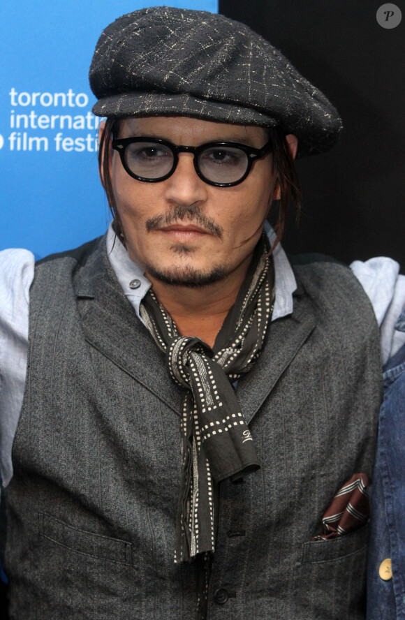 Johnny Depp - Conférence de presse de "Black Mass" pendant le festival du film de Toronto le 14 septembre 2015.