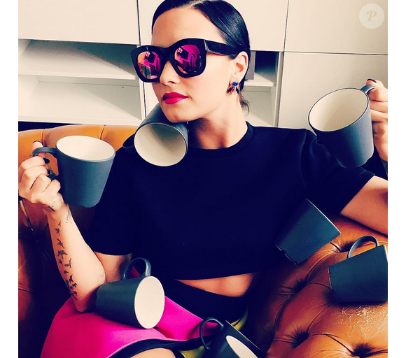 Demi Lovato / photo postée sur le compte Instagram de la chanteuse.