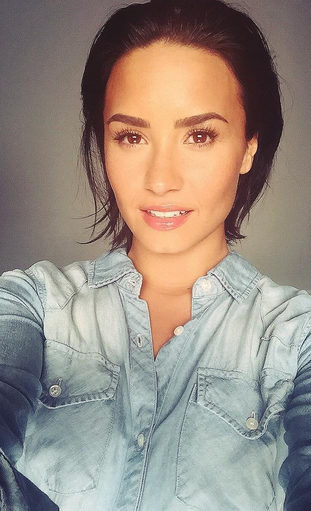 Demi Lovato / photo postée sur le compte Instagram de la chanteuse.