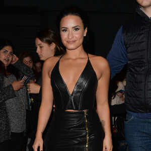 Demi Lovato arrive à la soirée de lancement de son nouvel album à Londres. Le 8 septembre 2015